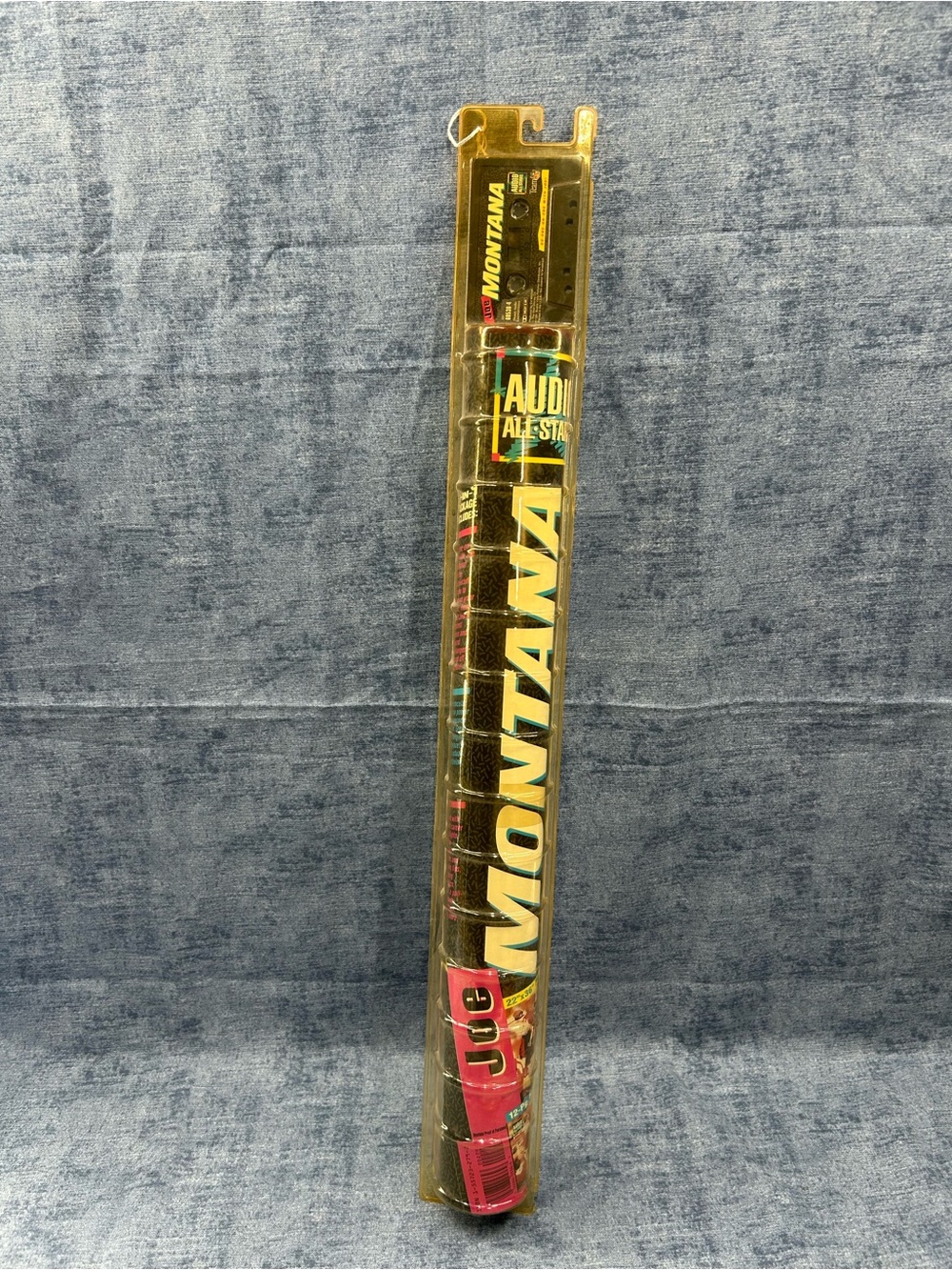 VTG 90s Joe Montana Audio All Stars Cassette Magazine NOS Sealed Poster tube